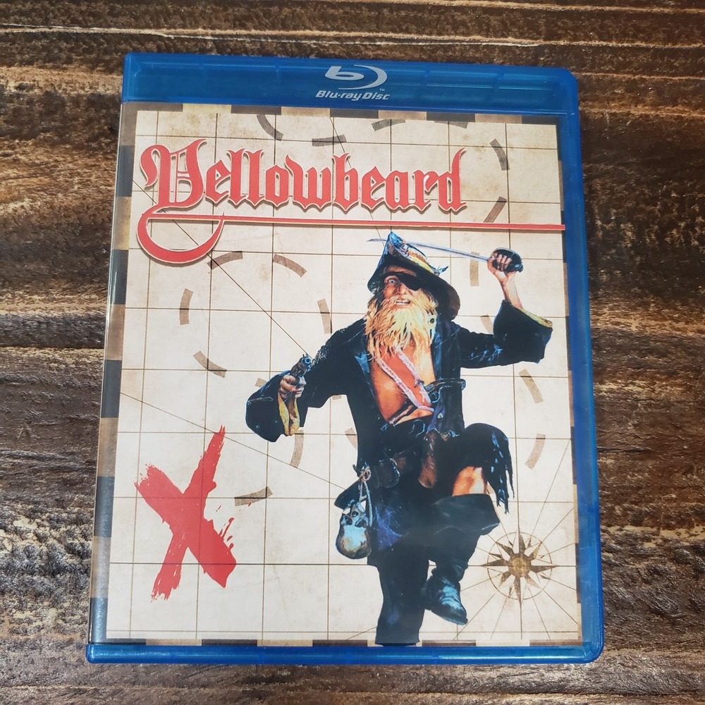 Yellowbeard Region B Blu-ray 1983 Comedy Graham Chapman Cheech & Chong